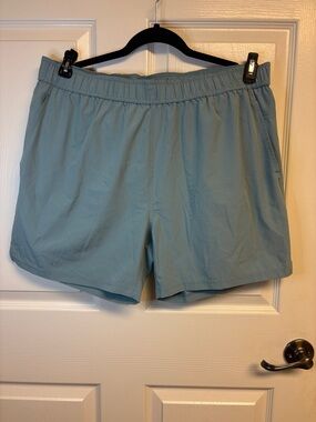 Balance Collection Men's Pale Blue Athletic Shorts XLarge 5 inch inseam